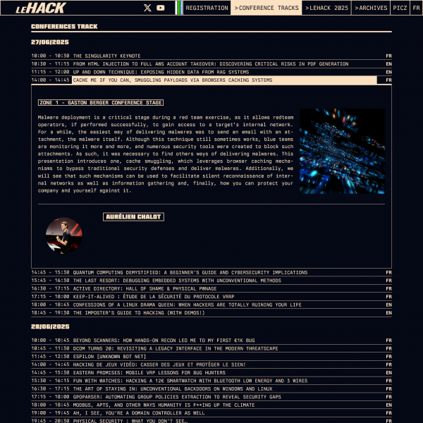 leHACK 21 – The Singularity