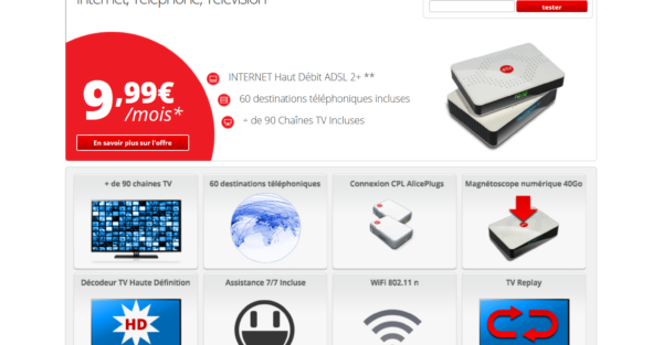 Alicebox.fr redesign