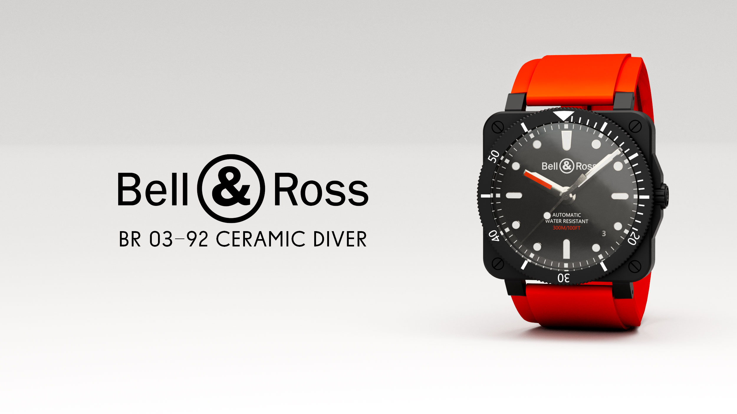 Bell&Ross BR 03-92 (3D render)